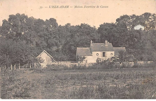 95 - L'Isle Adam - SAN21298 - Maison Forestière de Cassan - Pli