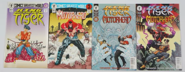 King Tiger & Motorhead #1-2 VF/NM complete series + (2) comics greatest world