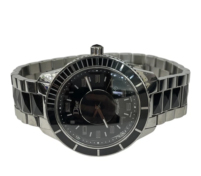 Christian Dior Christal 43mm Ceramic and Stainless Steel Automatic Watch 115510