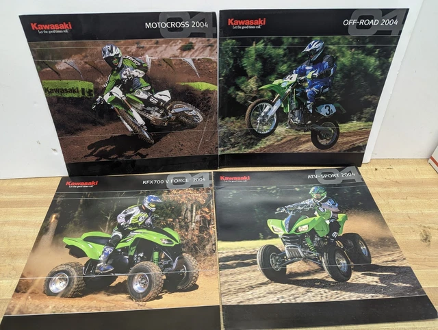 2004 Kawasaki Motorcycles & ATV Dealer Brochures