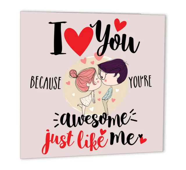 1231 Funny Rude Valentines Day Birthday Anniversary Card When i say i love  you