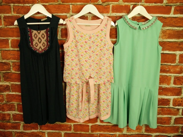 Girls Bundle Age 9-10 Years 100% Next Dress Playsuit Summer Party Beads 140Cm
