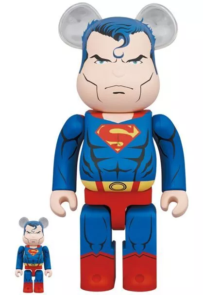 Medicom Be@rbrick Bearbrick 100 % & 400 % – Superman (Batman: Hush Ver.)