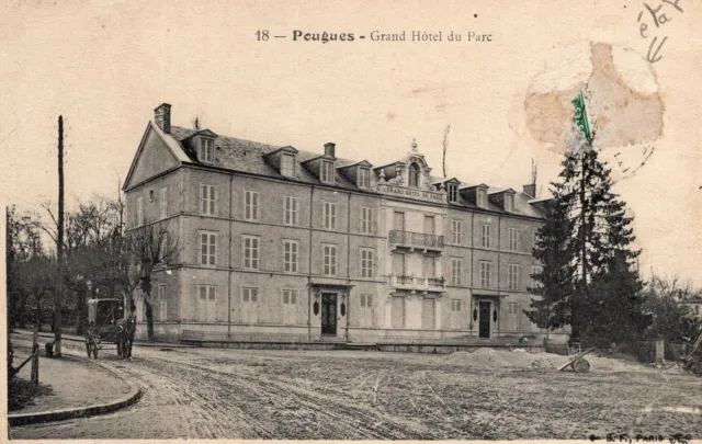 *7769 cpa 58 Pougues - Grand Hôtel du parc