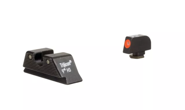 Trijicon HD XR Night Sight Set w/ Orange Front Outline for Glock GL614-C-601092