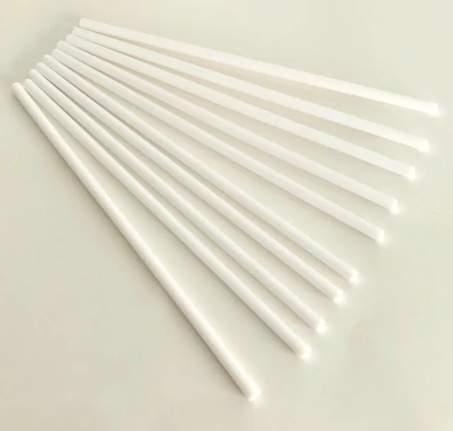 12" Inch x 10 CAKE DOWELS DOWELLING Rods Support Tiered Cakes Sugarcraft Sticks