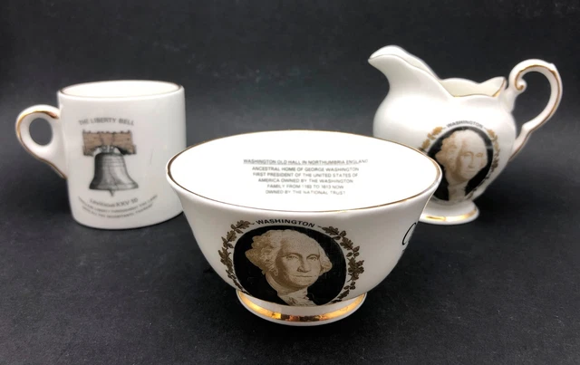 US Bicentennial 1776-1976 Commemorative Ware – Newcastle upon Tyne China 1970s