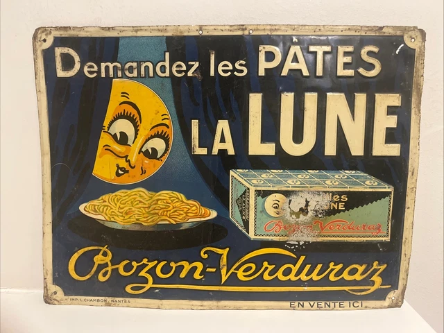 Plaque Pub Vintage Cémoi Matina, Super Déco Rétro Pour La Cuisine