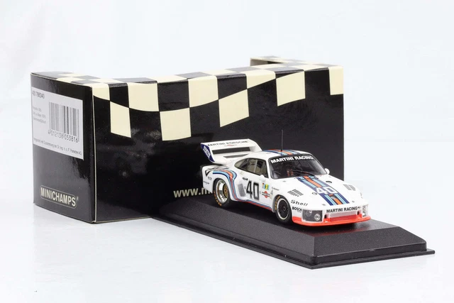 Minichamps 1/43 - Porsche 935 Des 24h Du Mans 1976, Miniature Métal, Occasion