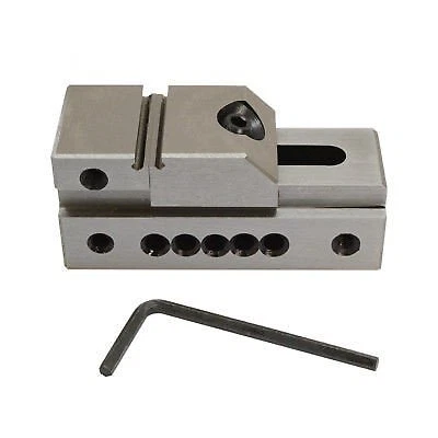 1'' Precision Grinding Screwless Mini Insert Vise Toolmaker Steel .0002''