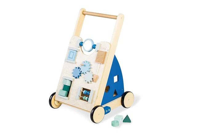 Pinolino 265401 Activity-Lauflernwagen Titus Bleu Transparent
