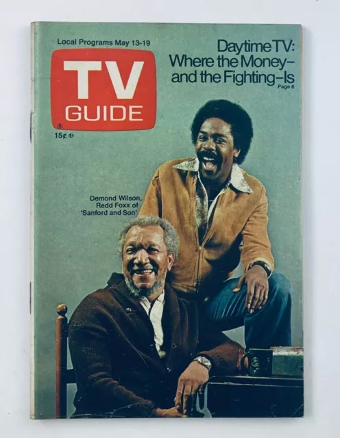 TV Guide Magazine May 13 1972 #498 Redd Foxx San Francisco Metro Ed. No Label