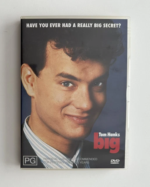 Big (DVD) Region 4 Tom Hanks Elizabeth Perkins Penny Marshall 1988 Comedy