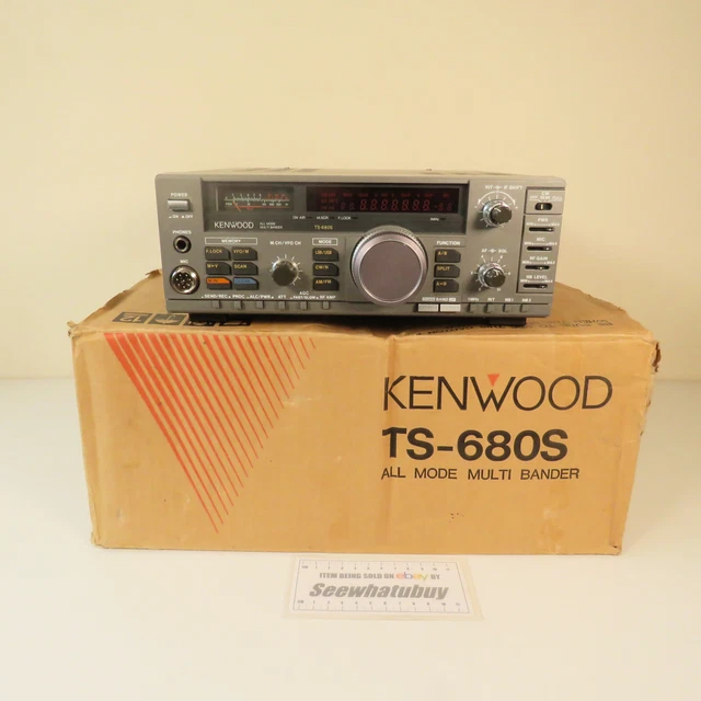KENWOOD TS-680V HF/50MHz 10W Ricetrasmettitore All Mode - Foto 3