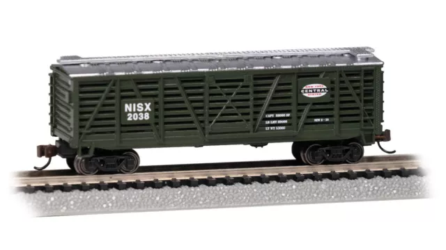 Bachmann Trains 71565 N Scale New York Central 40' Stock Car #2038