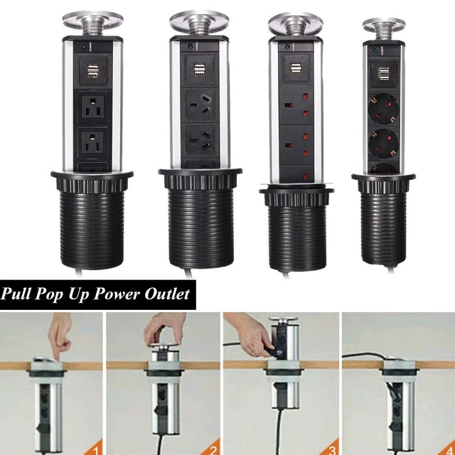 Aigostar Ciabatta Multipresa Elettrica a 5 Posti Prese Italiane 10/16A