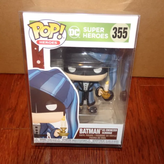 Batman as Ebenezer Scrooge Funko Pop DC Super Heroes #355 + FREE PROTECTOR
