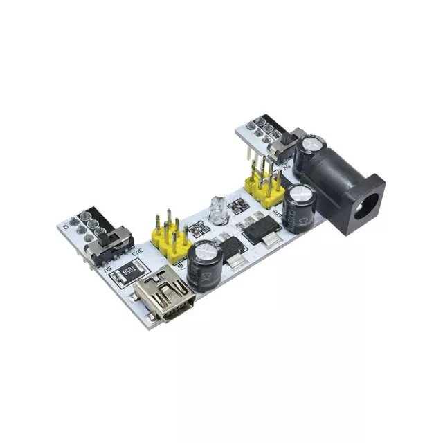 Mini USB MB102 Breadboard Power Supply Solderless 3.3V 5V & DC 7-12V for Arduino