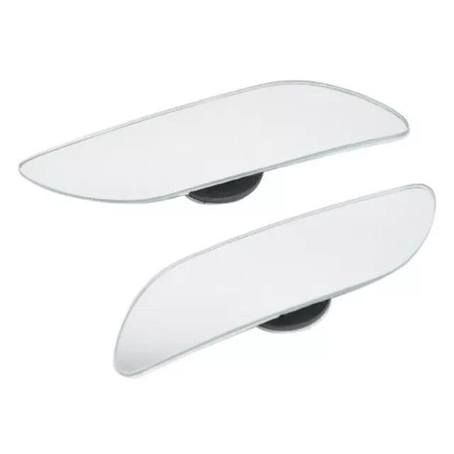 2Pcs HD Car Blind Spot Mirror Adjustable Rearview Parking Rimless Convex Mirrors