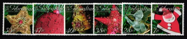 Gibraltar 1111-1116 postfrisch Weihnachten #II447