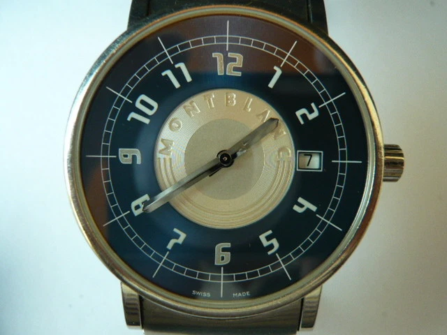 Diamant Montre En Or, Hommes Plaqué Or Réel 18K-Or Blanc Platine 40Mm