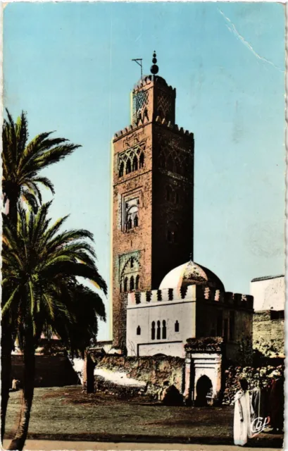 CPM MAROC-Marrakech-La Koutoubra et le Vieux Marabout (329194)
