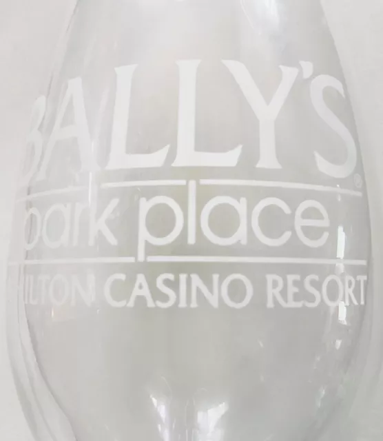 Bally’s Park Place Hilton Casino Resort ‘Hurricane’ 10” Tall Wine Cordial Glass 2