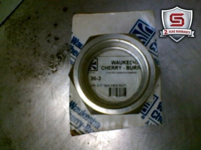 Waukesha 36-3 Cherry-Burrell 13H 2.0" 304 Hex Nut (1899)