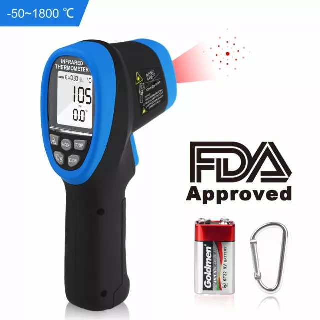 Digital Infrared  Thermometer Gun IR Temperature Industrial thermometer