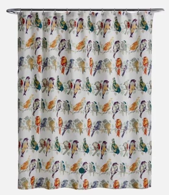 World Market COLLINGSWOOD Shower Curtain w/Rings