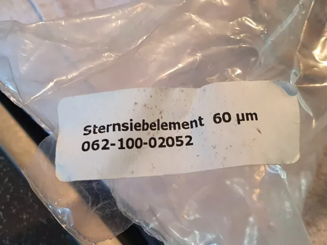 Elemento setaccio a stella 60 μm - 062-100-02052