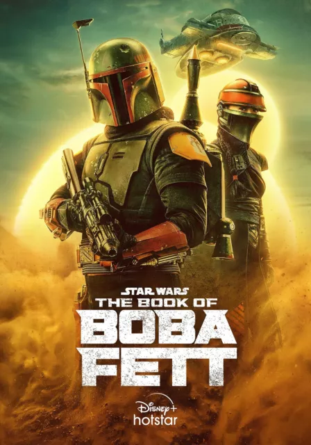 STAR WARS The Book Of BOBA FETT Poster Movie Film Mandalorian Plakat #130