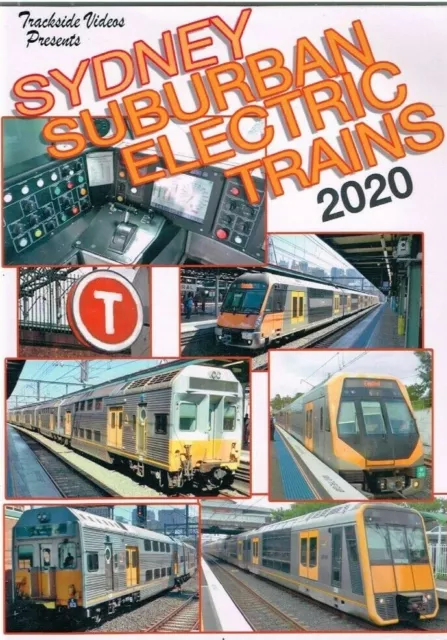 Trackside Video  Sydney Suburban Electric Trains 2020   **Dvd**