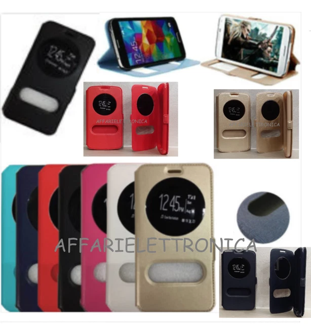 CUSTODIA COVER + PELLICOLA IN VETRO TEMPERATO