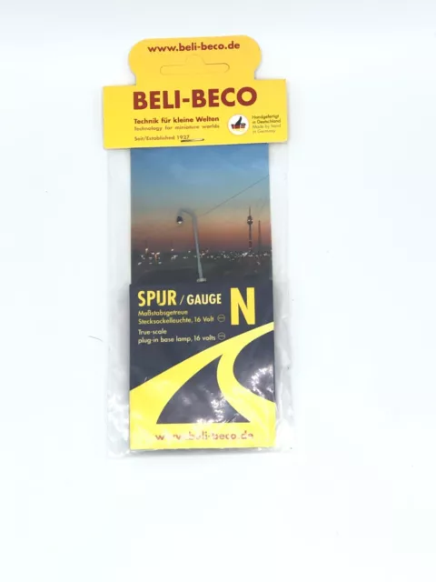 Beli-Beco N Gauge LED Working Street Light Lamp for 16v AC/DC 150901