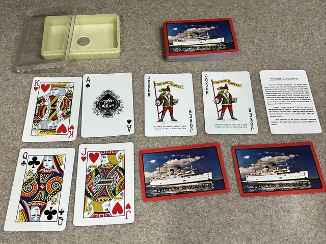 VINTAGE PRINCESS MARGUERITE Ocean Liner Steam Ship Playing Cards 