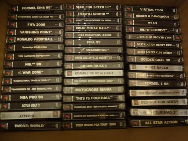 Sony Playstation 1 PS1 Spiele Sammlung, zur Auswahl