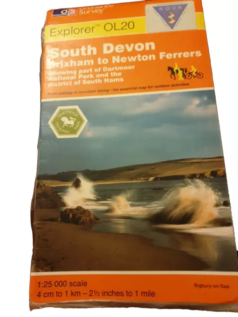 South Devon, Brixham to Newton Ferrers by Ordnance Survey (Sheet map, 2004)