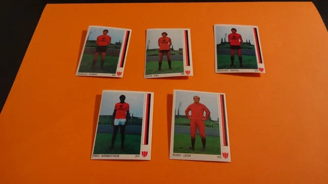 Poster Vintage Football – Équipe De Nice, Saison 1976/77