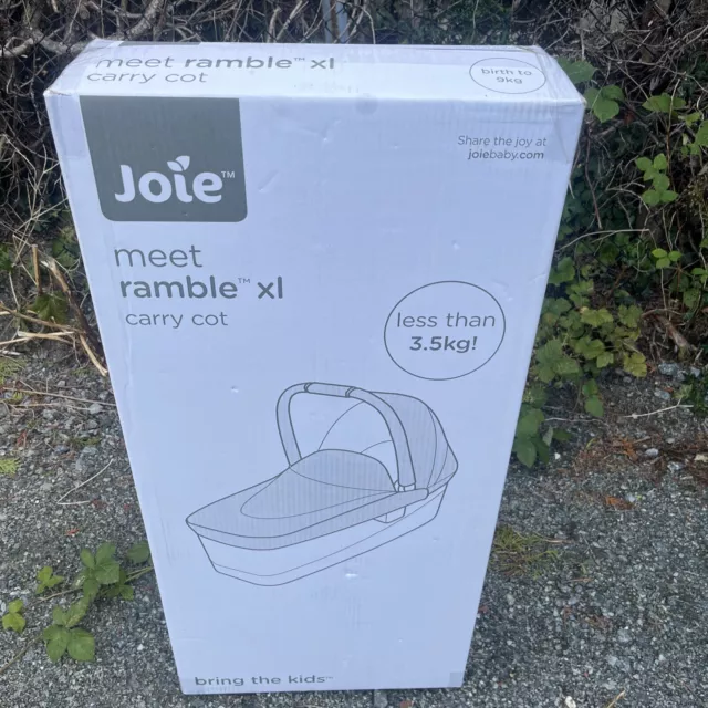 Carrycot Joie Ramble XL - Lagoon - Totalmente Nuevo en Caja