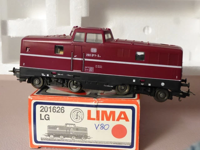 Lima, Mehano H0 - uit startset - Locomotive à vapeur avec
