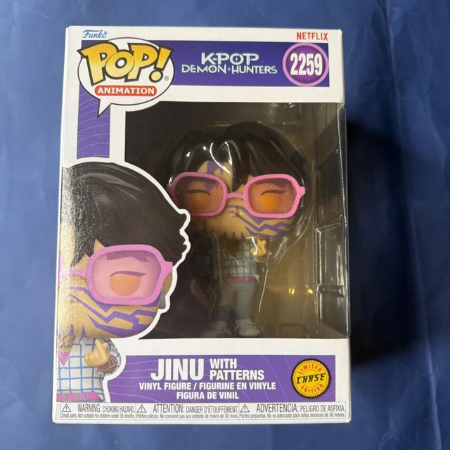 KPop Demon Hunters Jinu (Pop! Animation) (Chase Edition möglich) Vinyl Figur 2259 Funko Pop! standaard