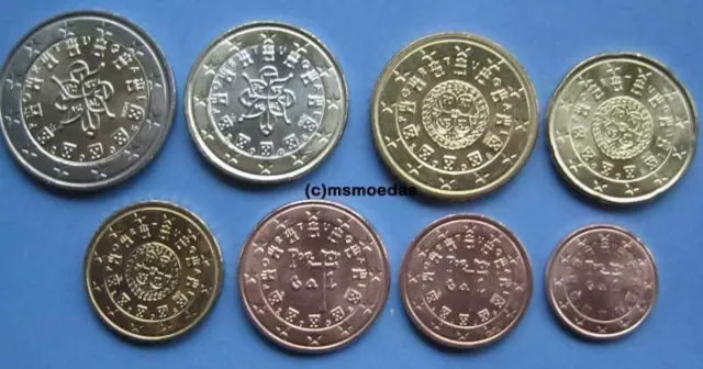Portugal KMS 8 Euro Münzen 2013 Euromünzen 1 Cent bis 2 Euro Kursmünze coins