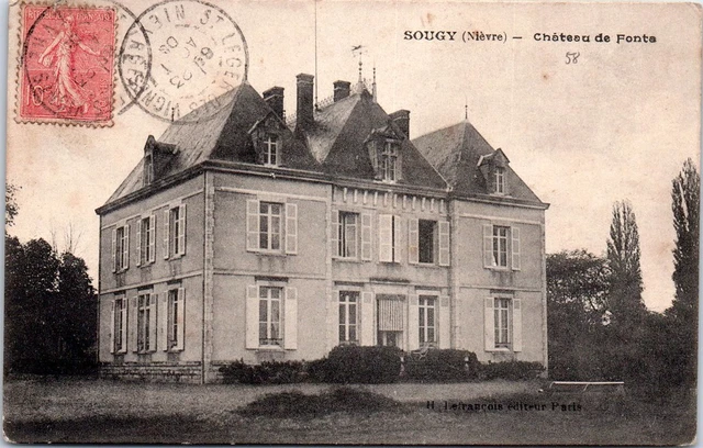 58 SOUGY - Le chAteau de Fonts
