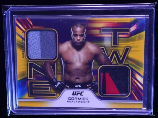 2020 Topps Ufc Knockout One Two Daniel Cormier Relic  1/1