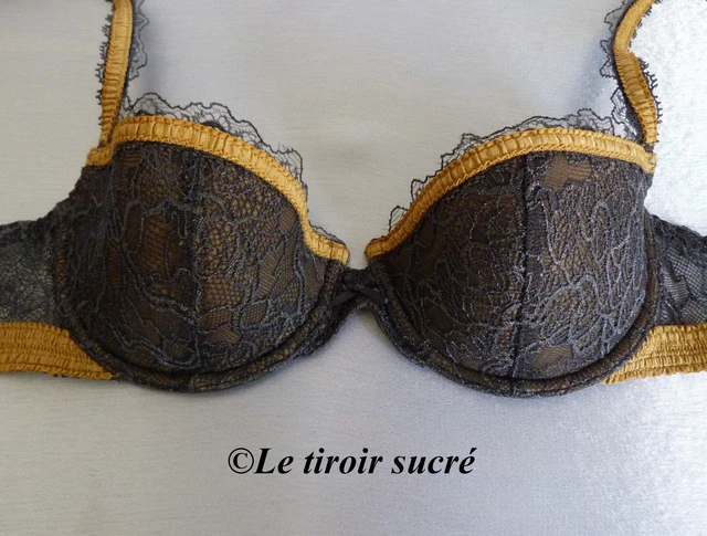 Soutien-gorge Lejaby Armaturé Taille 85B (FR) - Neuf Avec étiquettes, Couleur Rose Foncé