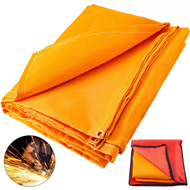 VEVOR Welding Thick Fiberglass Blanket 6 x 10" Heavy-Duty Fire Retardant Blanket