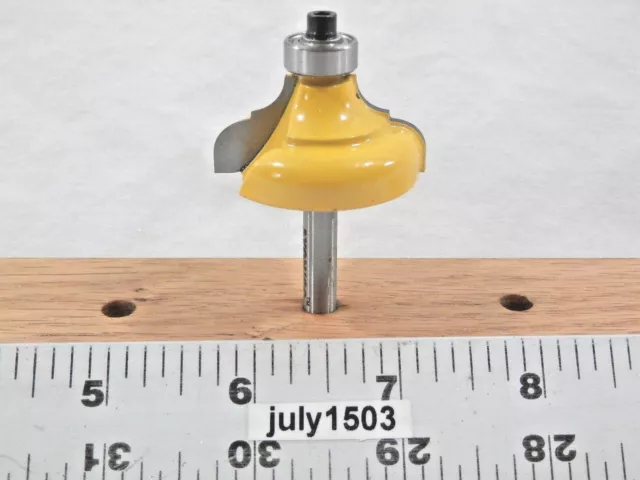 (1) NEW  Yonico 1/4" R Classical Ogee Edge Profile Carbide Tip Router Bit y2