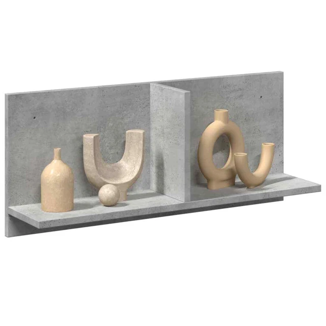 WALL 70X16.5X30 cm Concrete Grey Engineered Wood £52.45