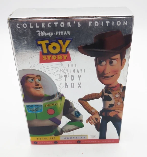 TOY STORY COLLECTOR'S edition ultimate toy box - 3 disc set dvd EUR 1 ...